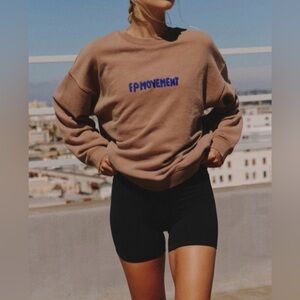 FP Movement All Star Embroidered Pullover- has pockets! NWT!🔥